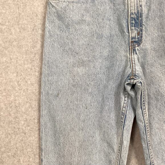 Vtg 1995 Levis 550 Jeans Size 34 Relaxed Fit Orange Tab Workwear Actual 32x30 - Picture 7 of 16